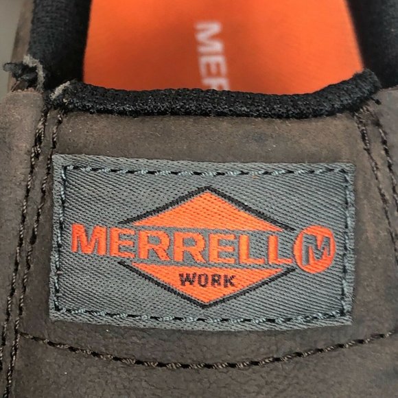 Merrell Jungle Moc CT Composite Toe Leather Work Shoe  Mens 9.5 Sneakers - Picture 8 of 11